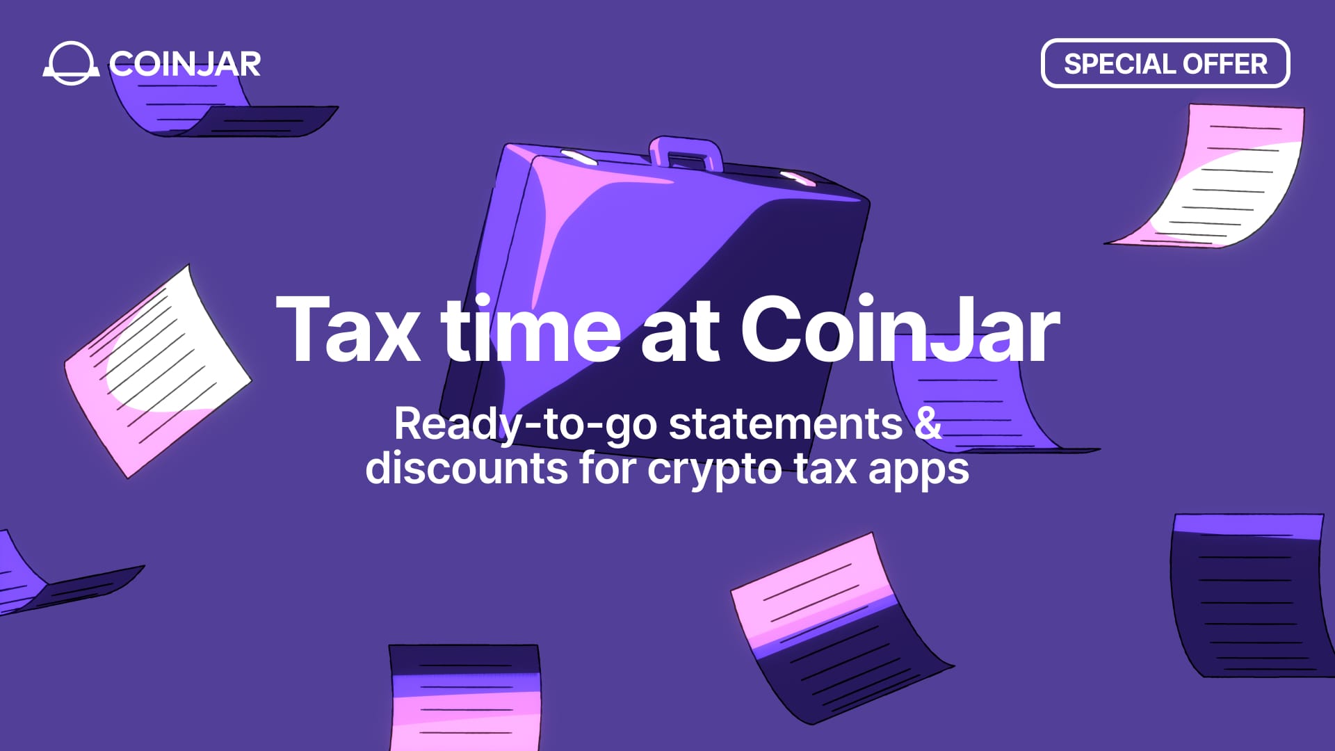 Tax time on CoinJar and discounts for crypto tax apps