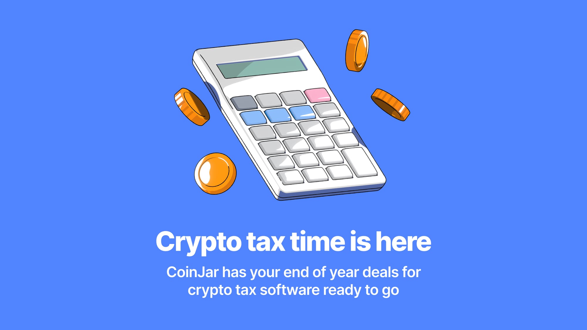 Tax time and Some Deals for Crypto Tax Software