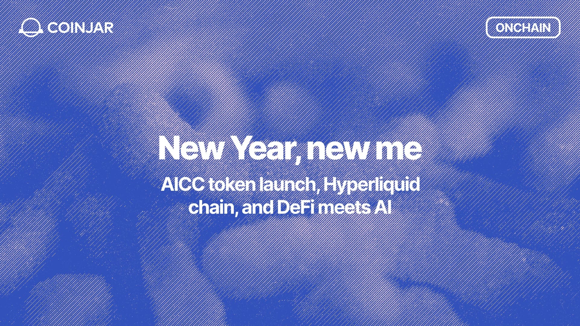 Onchain: New Year, new me