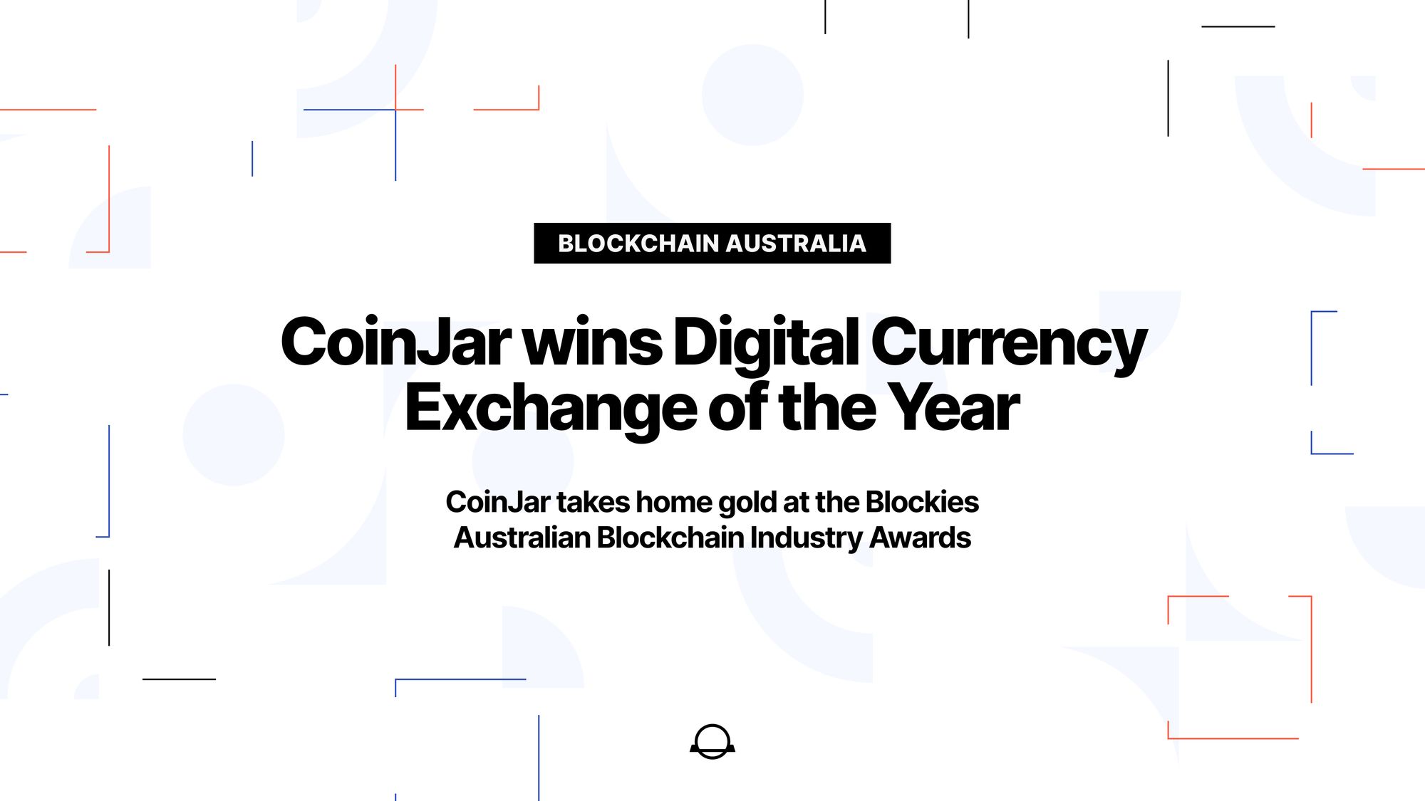 CoinJar won the 2023 Digital Currency Exchange of the Year Award at The Blockies presented by Blockchain Australia