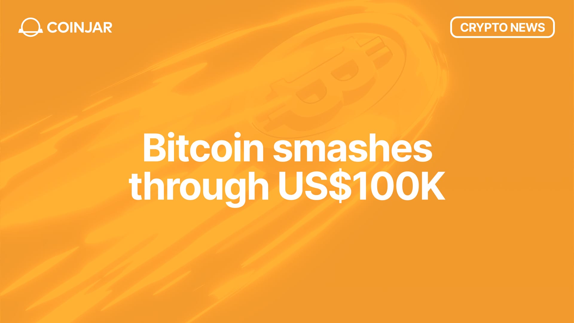 Bitcoin Smashes Through US$100K Barrier!