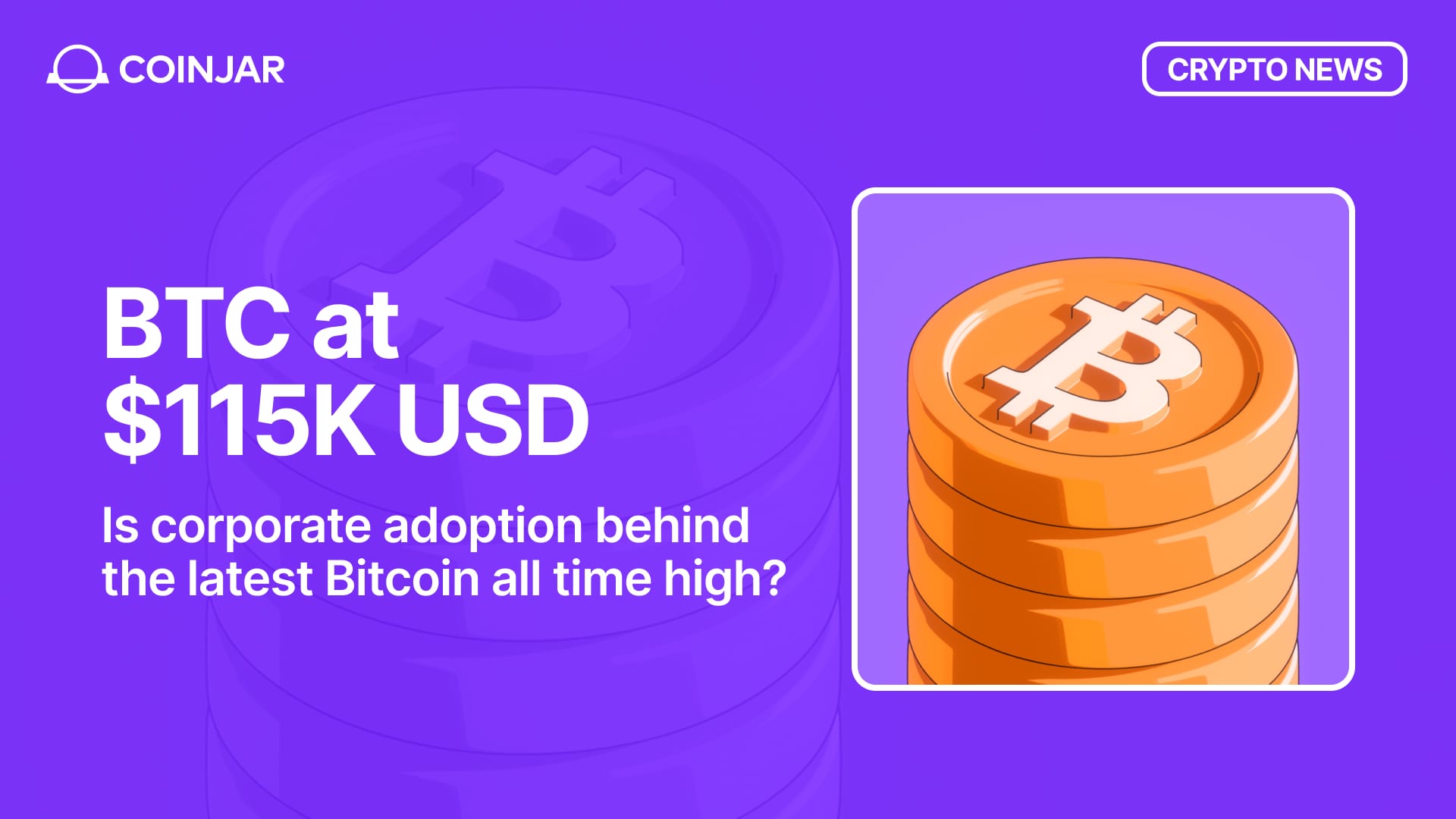 Bitcoin Soars to New All-Time High of $115,000: But Why?