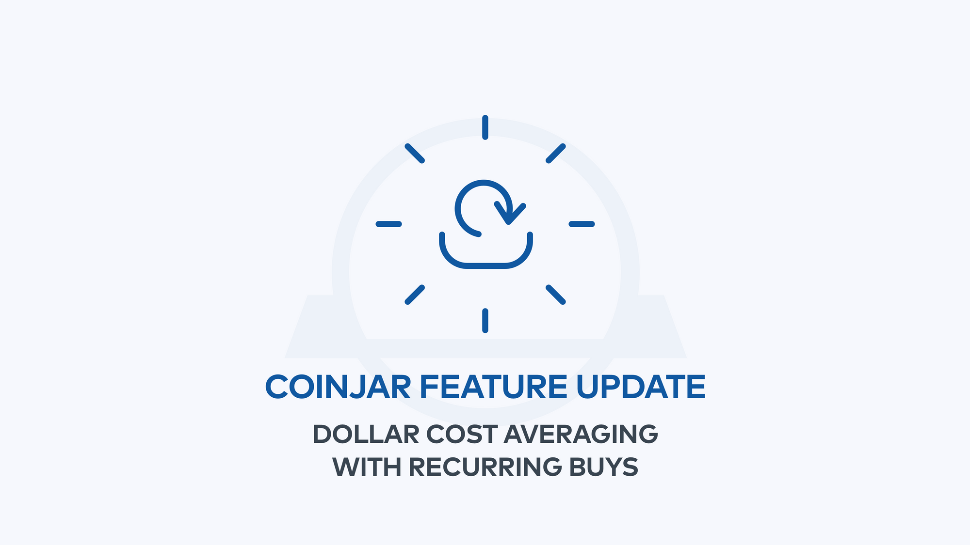 Recurring Buys now available on CoinJar in Australia!