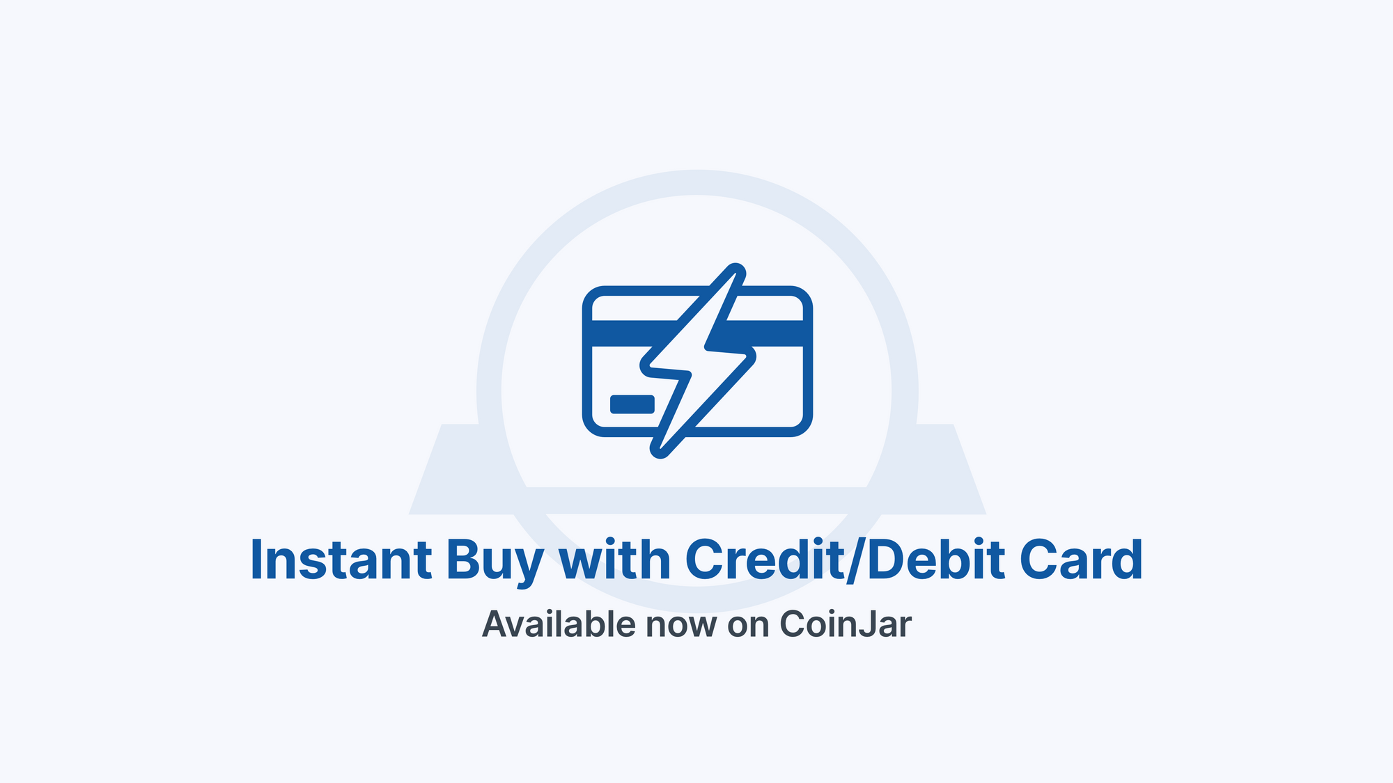 Purchase crypto in a flash with Instant Buy