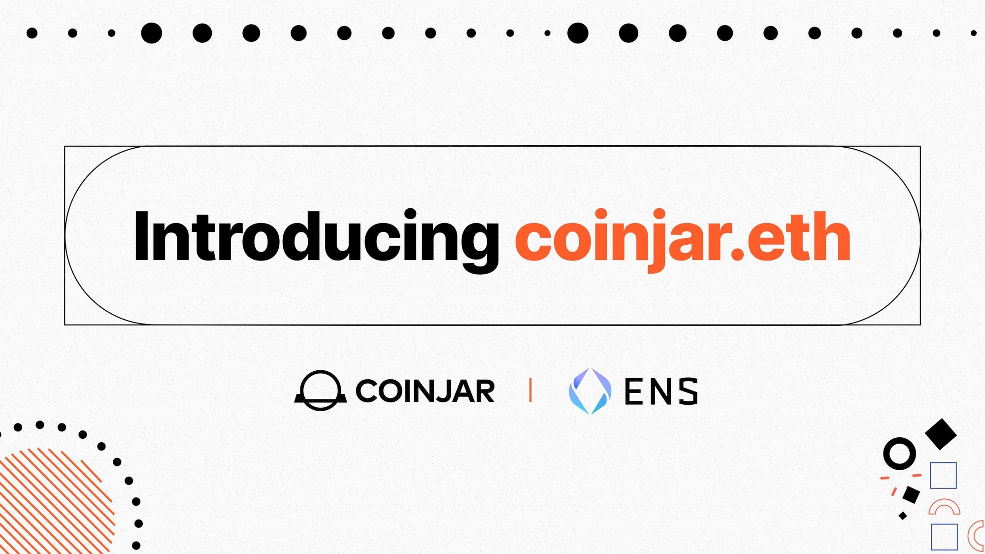 Introducing coinjar.eth