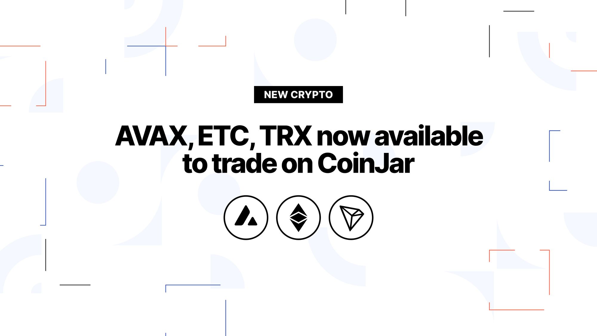 New tokens alert: AVAX, TRX & ETC have arrived