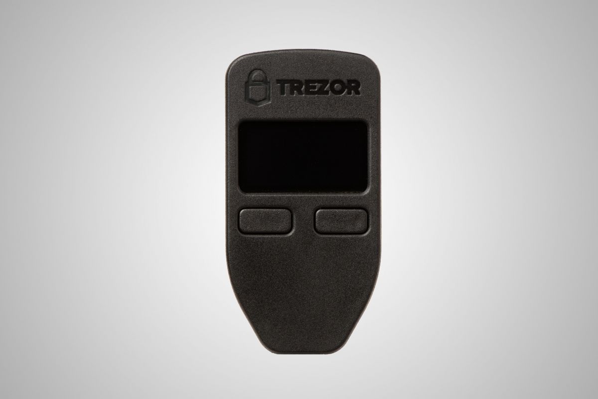 Trezor Hardware Bitcoin Wallet White