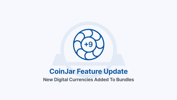 CoinJar Bundles are improving! New tokens and changes to asset allocations.