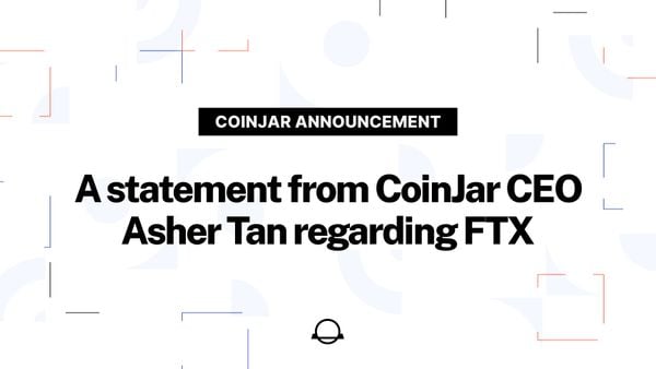 Our statement on the FTX collapse
