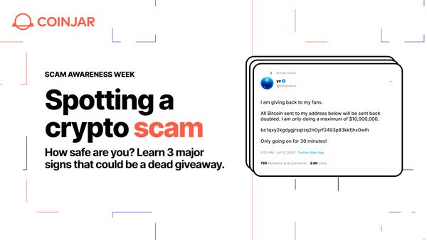 Spotting a crypto scam