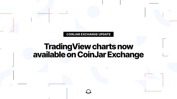 Bringing advanced TradingView charts to CoinJar Exchange!