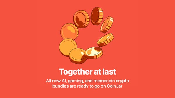 New CoinJar Bundles, New Asset Allocations, Rebalancing & Lower Recurring Buy Fees!