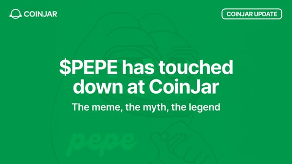 New token alert: Pepe has arrived!