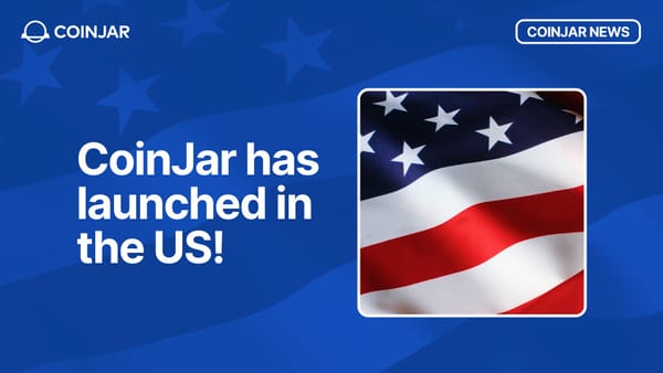 CoinJar Launches in the USA!