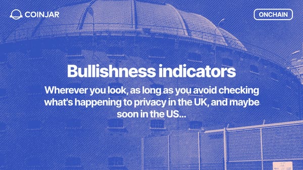 Onchain: Bullishness indicators