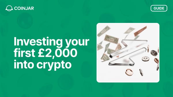 £2,000 to Invest? Your First Crypto Portfolio Could Look Like This