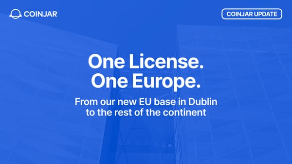 CoinJar Unlocks European Expansion with MiCA Authorization