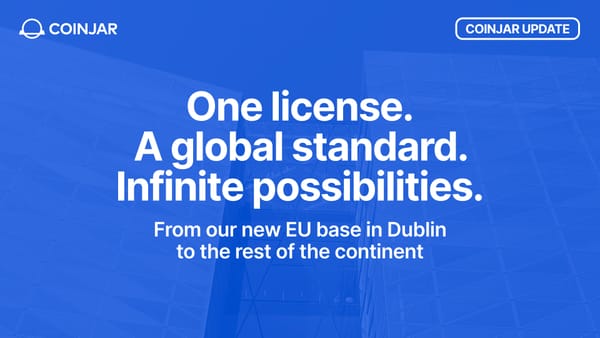 CoinJar Unlocks European Expansion with MiCA Authorisation